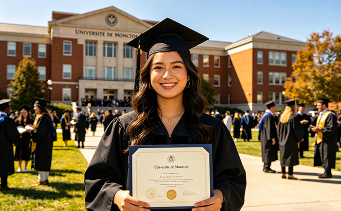 Université de Moncton Graduation Photo