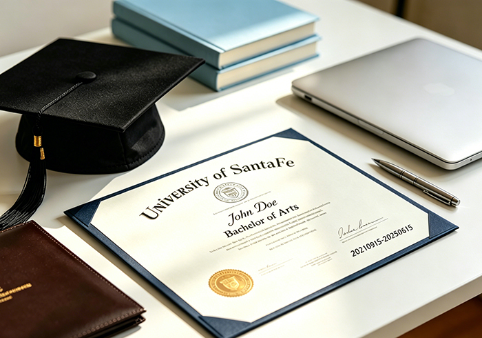 University of SantaFe Diploma