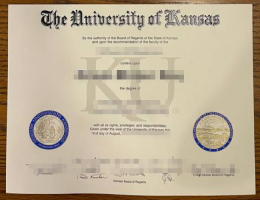 堪萨斯大学文凭，The University of Kansas Degree